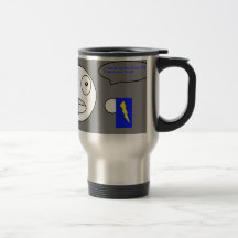 Tasses drôles de voyage