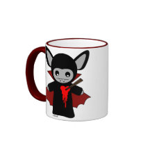 Tasses mignonnes de batte de vampire