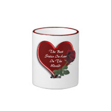 Tasses spéciales de coeur de collection d'amour