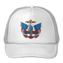 Tatouage de bateau dans la casquette de baseball r