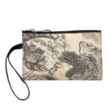 Tatouage japonais vintage classique frais de moine porte-monnaies