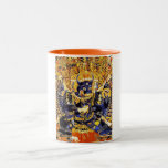 Tatouage oriental frais d'un dieu de la mort de Ya Tasse