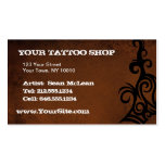 Tatouage PERSONNALISABLE Brown AVANT JÉSUS CHRIST Modèles De Cartes De Visite
