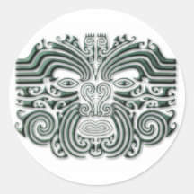 Tatouage-pierre de Maroi Adhésif Rond