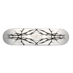 Tatouage tribal de crâne de cerfs communs - noir skateboards customisés