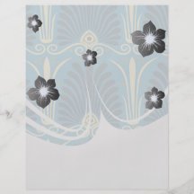 taupe génial et damassé antique bleue prospectus avec motif