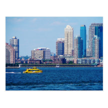 Taxi de l'eau de New York Carte Postale