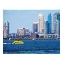 Taxi de l'eau de New York Invitations Personnalisées