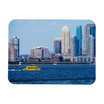 Taxi de l'eau de New York Magnet Souple