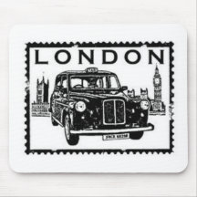 Taxi de Londres Tapis De Souris