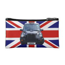 Taxi noir britannique trousses de maquillage
