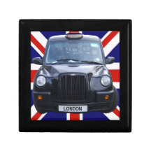 Taxi noir de Londres Boîte À Babioles