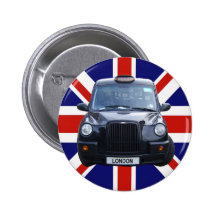 Taxi noir de Londres Pin's