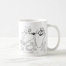 Taz et furie mugs