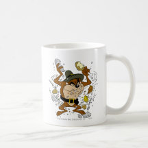 Taz labourant vers le bas tasse à café