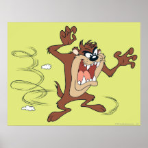 Taz posant 10 affiches