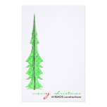 (Tba) Joyeux Noël Papier À Lettre Customisé