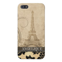 : : Tba : : Sable de Tour Eiffel | de Fleur De Par Étui iPhone 5