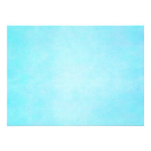 Teal Blue Light Watercolor Template Blank Custom Invitations