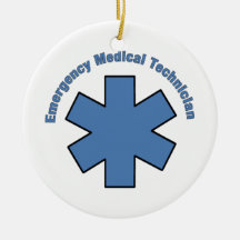 Technicien médical de secours décoration pour sapin de noël