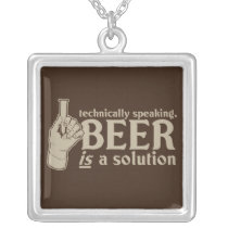 techniquement parlant, la bière est une solution colliers