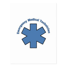 Technologie de Med de secours Cartes Postales