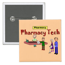 Technologie de pharmacie avec la conception de cli badge