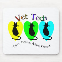 Technologie de vétérinaire, cadeaux uniques pour l tapis de souris