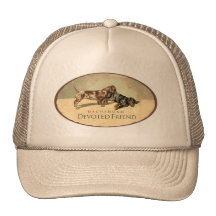 Teckel. Ami dévoué Casquettes
