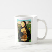 Teckel (brown1) - Mona Lisa Tasses