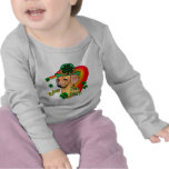 Teckel du jour de St Patrick T-shirts