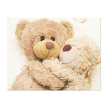 Teddylove Impression Sur Toile