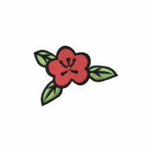 Tee - shirt assez personnalisable simple de fleur
