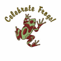 Tee - shirt brodé personnalisable de grenouille
