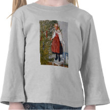 Tee - shirt de dessus d'arbre de Noël de Carl Lars T-shirt