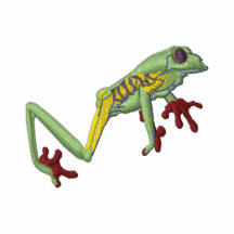 Tee - shirt de grenouille d'arbre de Jumpin