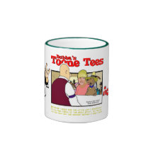TEE - SHIRT DE TOONE DES BANDES DESSINÉES/BUBBA/RÉ TASSES À CAFÉ