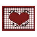 Tee - shirt et cadeaux de soeur de pays cartes postales
