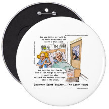 Tee - shirt satirique drôle etc. de cadeaux de mar badge avec épingle