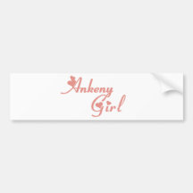 Tee - shirts de fille d'Ankeny Autocollants Pour Voiture