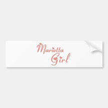 Tee - shirts de fille de Marietta Adhésifs Pour Voiture