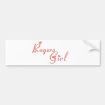 Tee - shirts de fille de Rogers Adhésifs Pour Voiture