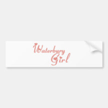 Tee - shirts de fille de Waterbury Autocollants Pour Voiture