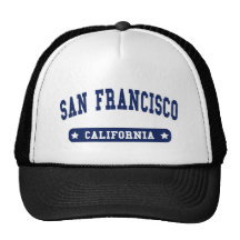 Tee - shirts de style d'université de San Francisc Casquettes