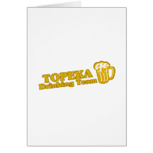 Tee - shirts potables d'équipe cartes de vœux
