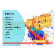 Télécarte de Venise Italie Cartes De Visite Professionnelles