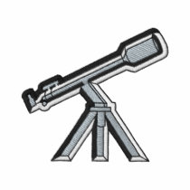 Télescope polos brodés