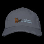"Tels sont mon chapeau brodé des demandes" - casquettes brodées