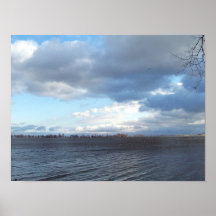 Tempête tôt de ressort, point de Sodus Posters