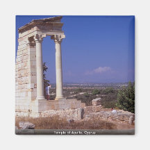 Temple d'Apollo, Chypre Aimants Pour Réfrigérateur